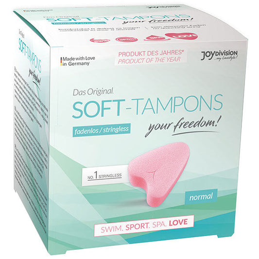 Tampoane Interne Moi, JOYDIVISION - Soft-Tampons Original, Marime Normala, 3 Bucati