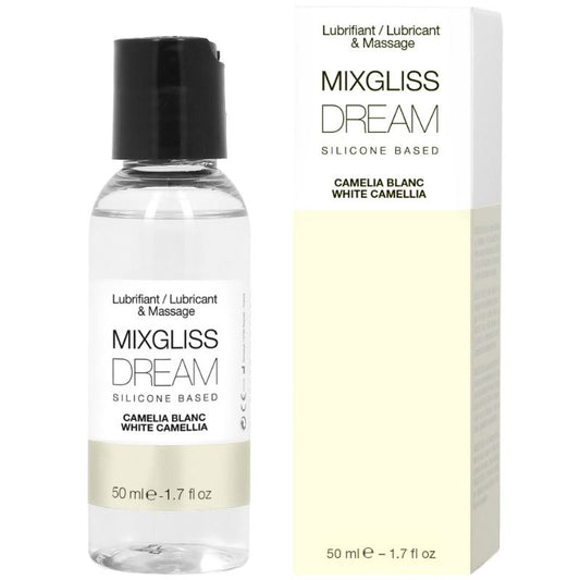 Lubrifiant Silicon, MIXGLISS - Dream White Camelia, Aroma Camelia Alba, 50 ml