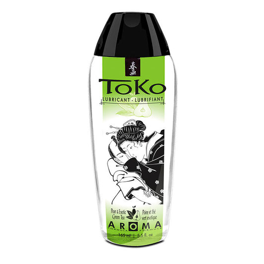 Lubrifiant pe Baza de Apa, SHUNGA - Toko Aroma, Aroma Para si Ceai Verde Exotic, 165 ml