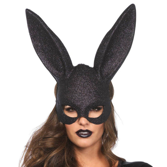 Masca Iepure Mascarada cu Sclipici, LEG AVENUE - Glitter Masquerade