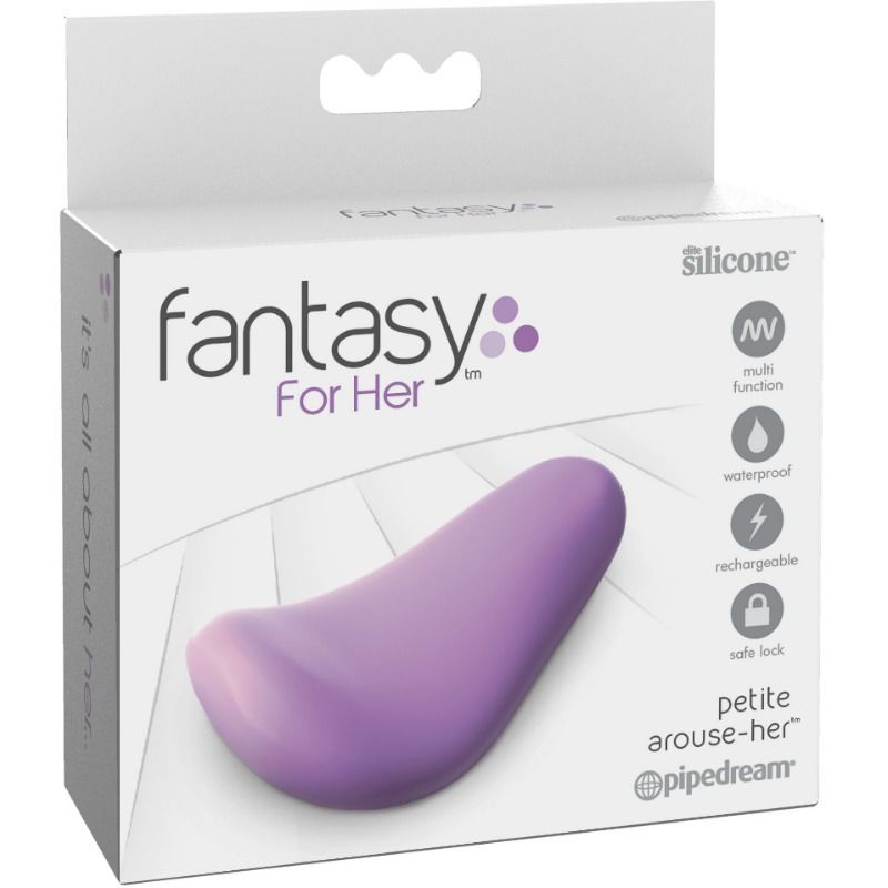 Vibrator, Fantasy For Her - Petite Arouse-Her, Reincarcabil, 71 Mm