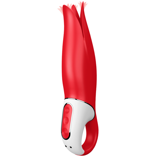 Vibrator, SATISFYER - Vibe Power Flower, Silicon, 18,8 cm