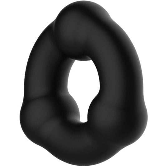 Inel pentru Penis din Silicon cu Nodule, CRAZY BULL - Super Soft, Reglabil