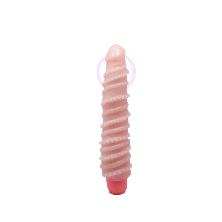 Vibrator, Baile - Flexi Vibe Sensual Spiral, Vibratii Multi-Viteza, 19.5 CM Nud