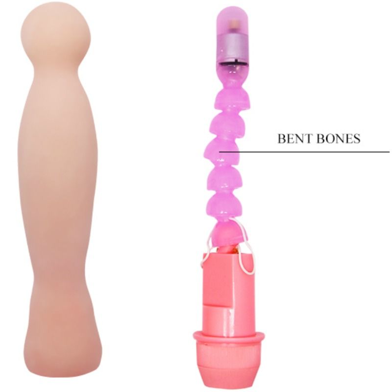 Vibrator, Baile - Flexi Vibe Sensual Spine, Vibratii Multiple, 22 CM