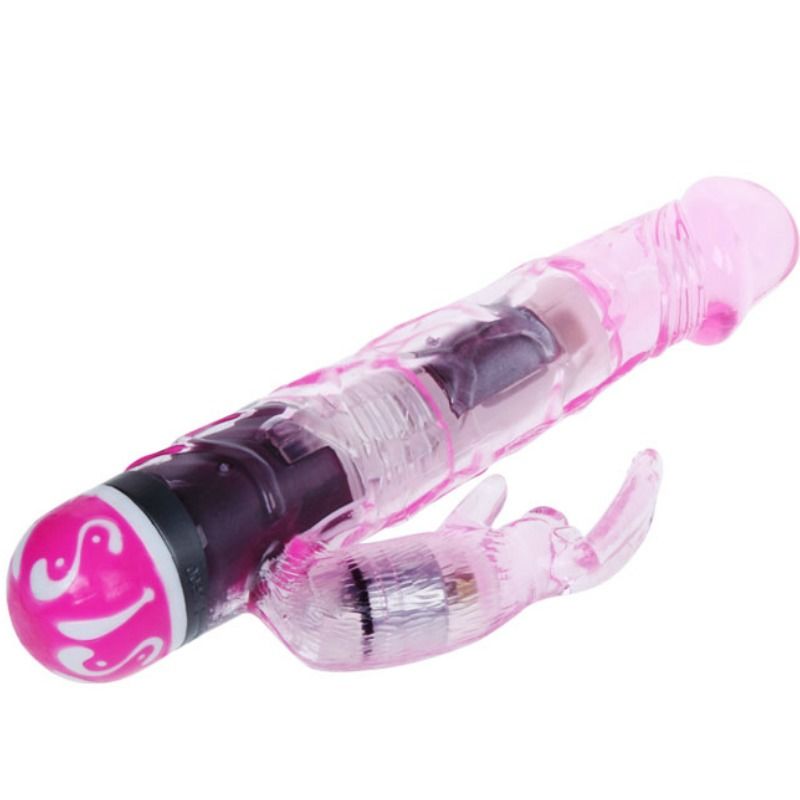 Vibrator Rabbit, Baile, 10 Moduri de Vibratie, Roz
