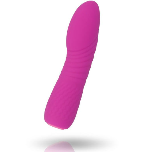 Vibrator Punct G, INSPIRE ESSENTIAL - Myla, Silicon, Reincarcabil, 12 Functii, Lila, 11,8 cm