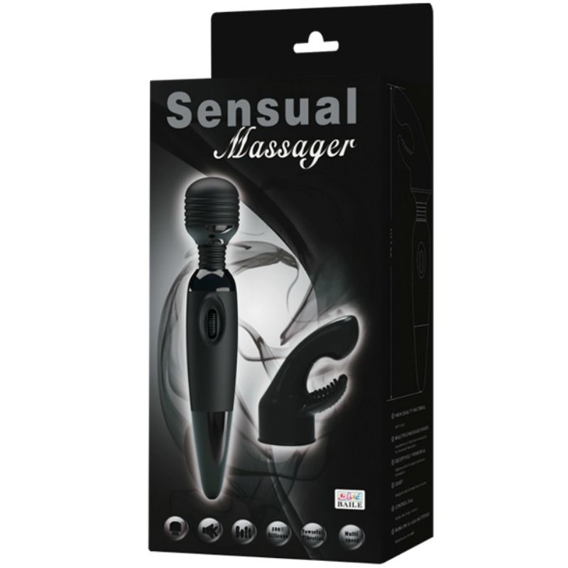 Vibrator, Baile - Sensual, cu Cap Interschimbabil