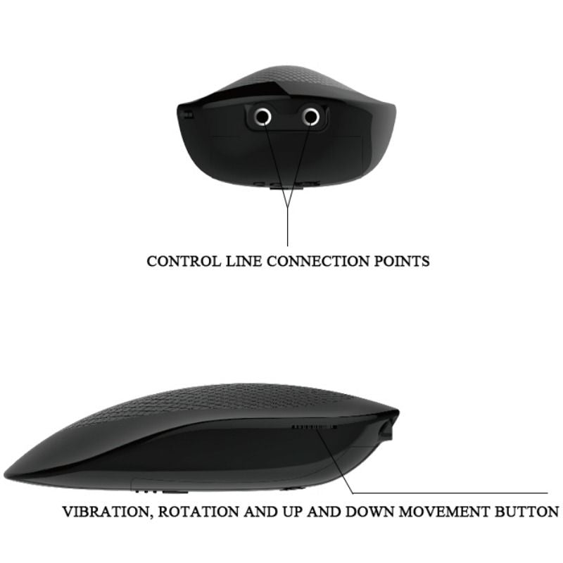 Vibrator Multifunctional, Baile - Thunder Up, cu Rotatie si Miscare Sus-Jos