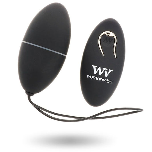 Ou Vibrator, Womanvibe - Alsan, Control de la Distanta, Negru