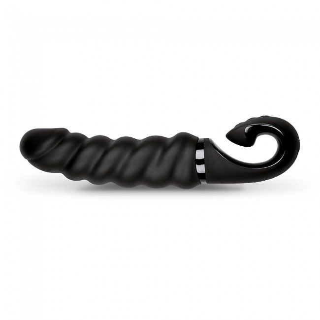 Dildo Vibrator, G-Vibe - G-Jack 2, Bioskin Impermeabil, Negru