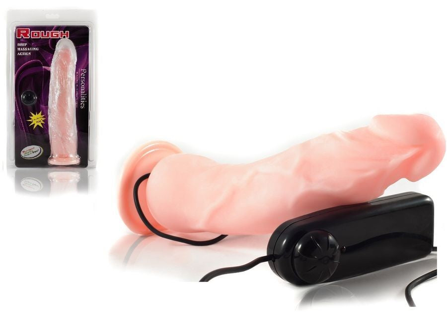 Dildo, Baile - Realistic, Vibrator Puternic si Reglabil, 22,3 CM x 4 CM