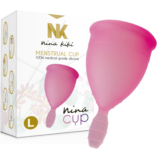 Cupa Menstruala, NINA KIKI - Roz, Marimea L