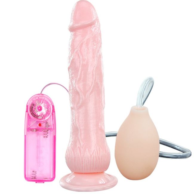 Vibrator Dildo, Baile, cu Functie de Ejaculare