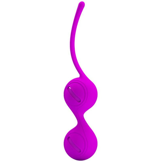 Bile Kegel pentru Tonifiere, PRETTY LOVE - Orgasmic Balls Tighten Up I, Silicon, Lila