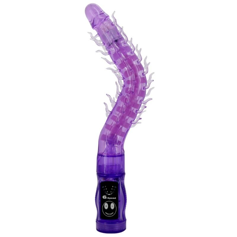Stimulator Vibrator, Baile - Thorn, 6 Viteze de Vibratie, Lilac