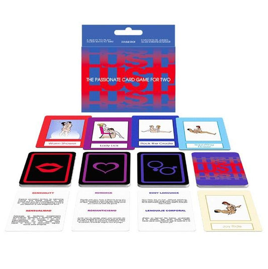 Joc de Carti Erotic, KHEPER GAMES - Lust, Pasiunea in Carti, EN, ES