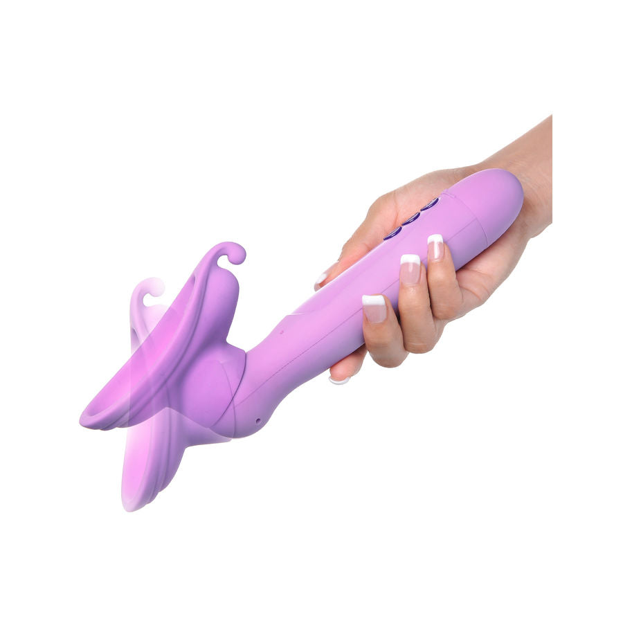 Vibrator cu Aspiratie Rotativa, Fantasy For Her - Vibrating Roto Suck-Her, Rezistent la Apa, 249 Mm
