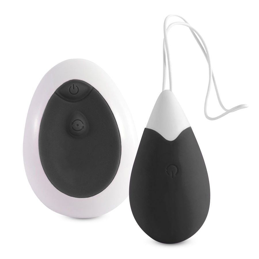 Ou Vibrator, Intense - Jan, cu Telecomanda Wireless, Negru