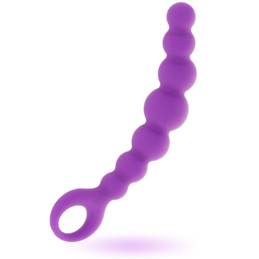 Bile Anale, INTENSE - Anal Beads Max, Silicon Medical, Lila, 18,5 cm