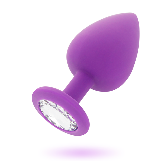 Dop Anal, INTENSE - Shelki S, Silicon Medical Moale, Lila, 2,8 x 7,2 cm