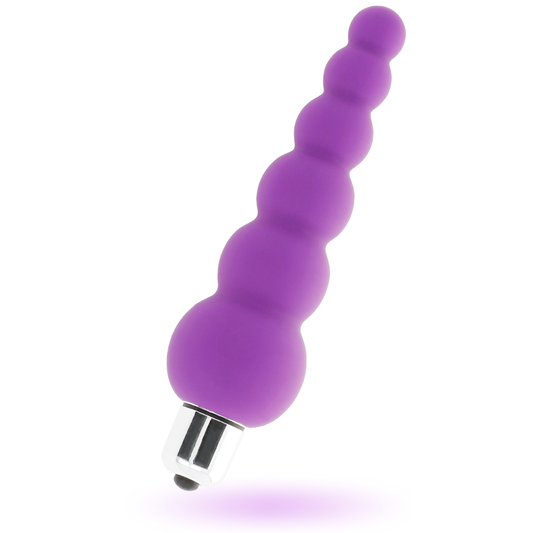 Vibrator Anal/Vaginal, INTENSE - Snoopy, 7 Viteze, Silicon Medical, Lila