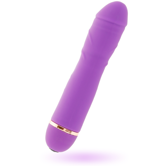 Vibrator Silicon Medical, INTENSE - Airon, 20 Viteze, Lila, 18 cm