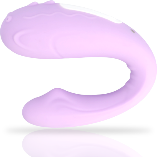 Vibrator pentru Cupluri cu Telecomanda, MIA - Rin, Silicon Medical, 10 Programe, 8,6 cm