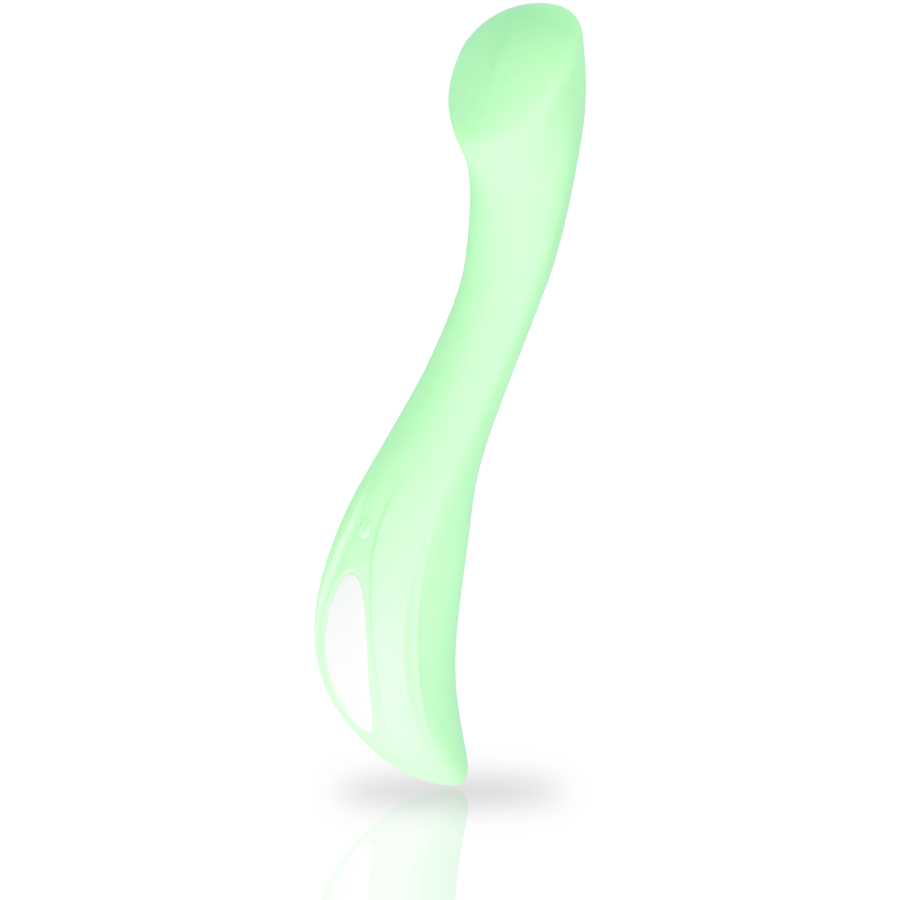 Vibrator Punctul G, Mia - Devon, Silicon Medical, Verde