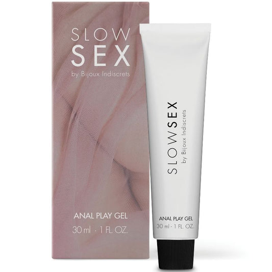 Gel Stimulare Anala, BIJOUX - Slow Sex, cu Musetel si Aloe Vera, 30 ml