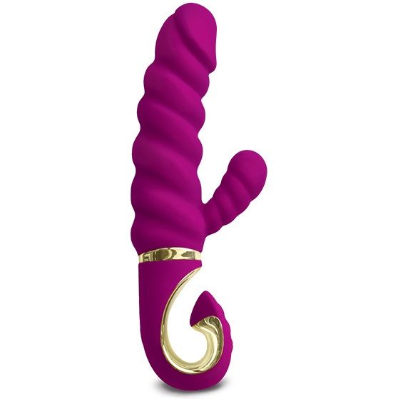 Vibrator Rabbit, G-Vibe - GCandy, 2 Motoare Puternice, Sweet Raspberry