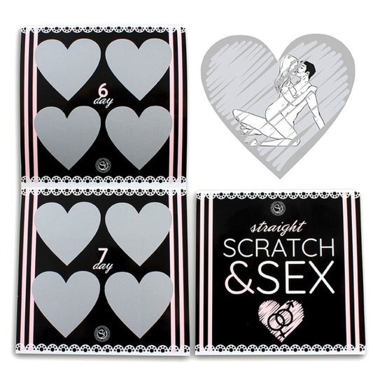 Joc Erotic Scratch & Sex, SECRETPLAY - Cupluri Heterosexuale, ES/EN/FR/PT/DE