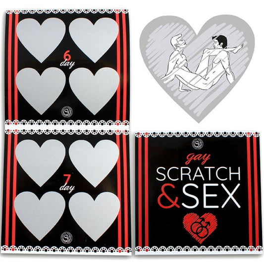 Joc Erotic Scratch & Sex, SECRETPLAY - Cupluri Gay, ES/EN/FR/PT/DE