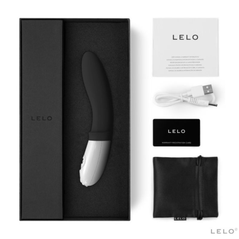 Vibrator Anal, LELO - Billy 2, 8 Moduri de Vibratie, Negru
