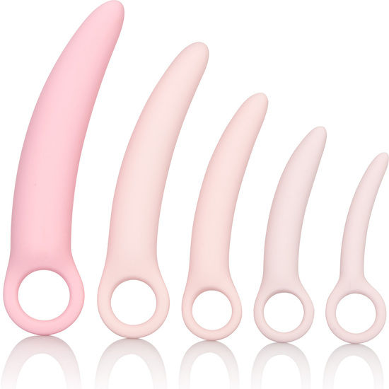 Set Dilatatoare Vaginale, CalExotics - Inspire, Silicon, 5 Bucati