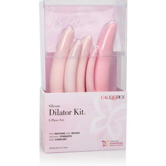 Set Dilatatoare Vaginale, CalExotics - Inspire, Silicon, 5 Bucati
