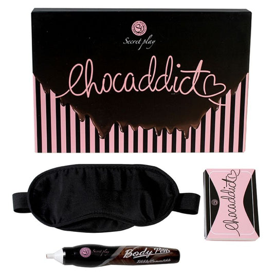 Joc Erotic cu Ciocolata, SECRETPLAY - Chocaddict, 40 Carduri (ES/EN)