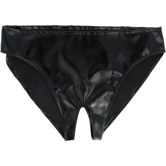 Chiloti Fetish cu Deschizatura, DARKNESS - Unisex, Marime Unica