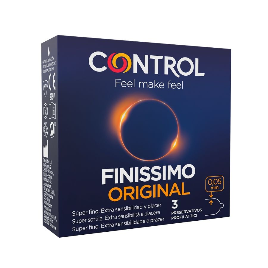 Prezervative, Control - Finissimo, Super Subtire, 3 Bucati