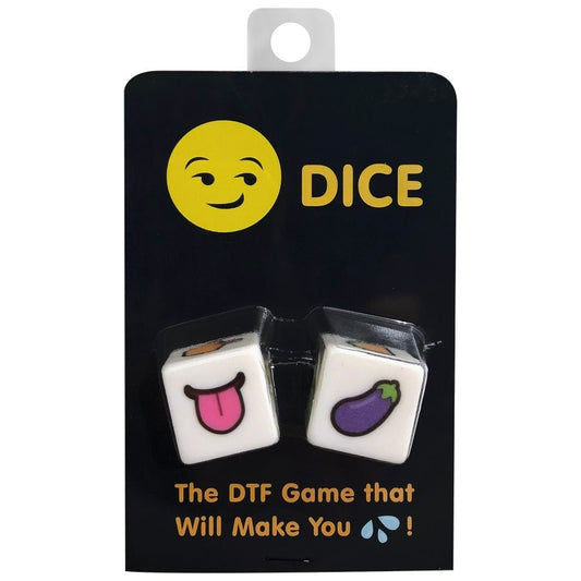 Joc Erotic cu Zaruri, KHEPER GAMES - DTF Sex Emojis Dice