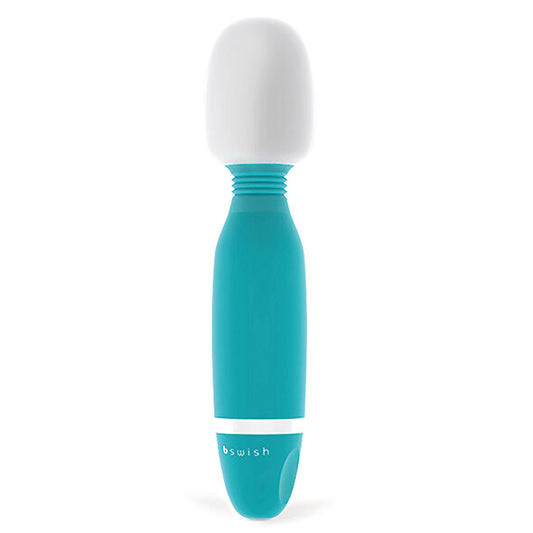 Masator Wand, B SWISH - Bthrilled Classic, 5 Functii, Silicon, Jade, 20 cm