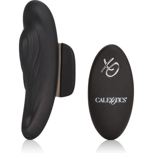 Vibrator pentru Chiloti cu Telecomanda, CalExotics - XO Remote Lock N Play, 12 Functii de Vibratie