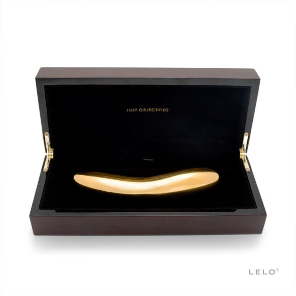 Vibrator, Lelo - Inez 24K Gold, 100% Reincarcabil, Auriu