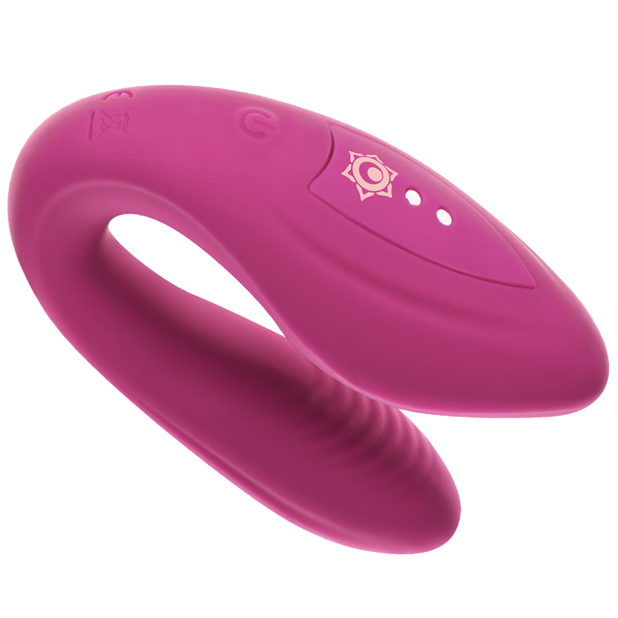 Vibrator pentru Cupluri, Rithual - Kama, cu Telecomanda, Azabache