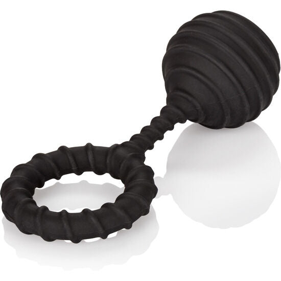 Inel Penis, CalExotics - Colt Weighted Ring, Silicon cu Greutate 110 g, Large 3 CM