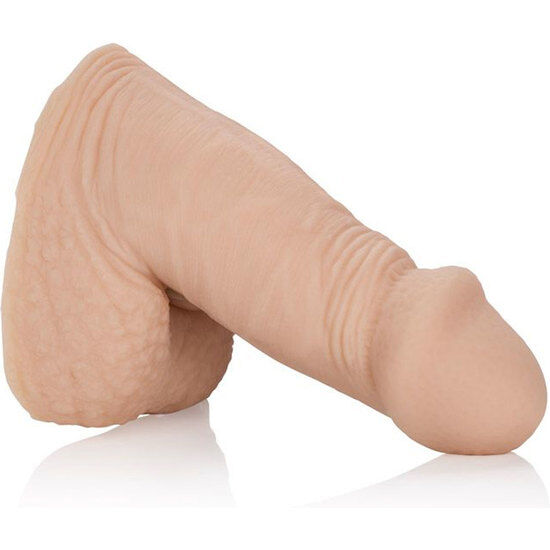 Dildo, CalExotics - Packer Gear, Super Moale si Flexibil, Nud 12.75 CM