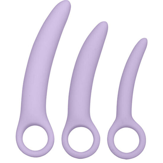 Set Dilatoare Vaginale, CalExotics - Dr Laura Berman Alena, Silicon, 3 Bucati