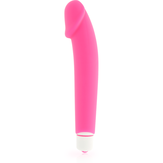 Vibrator Realist, DOLCE VITA - Silicon, Roz, 15,8 cm