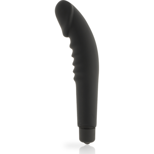 Vibrator Realist, DOLCE VITA - Realistic Pleasure, Silicon, Negru, 15,8 cm