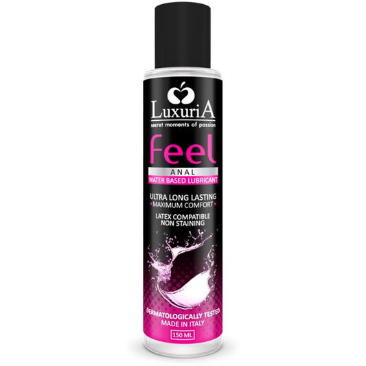 Lubrifiant Anal pe Baza de Apa, INTIMATELINE - Luxuria Feel Anal, Unisex, 150 ml